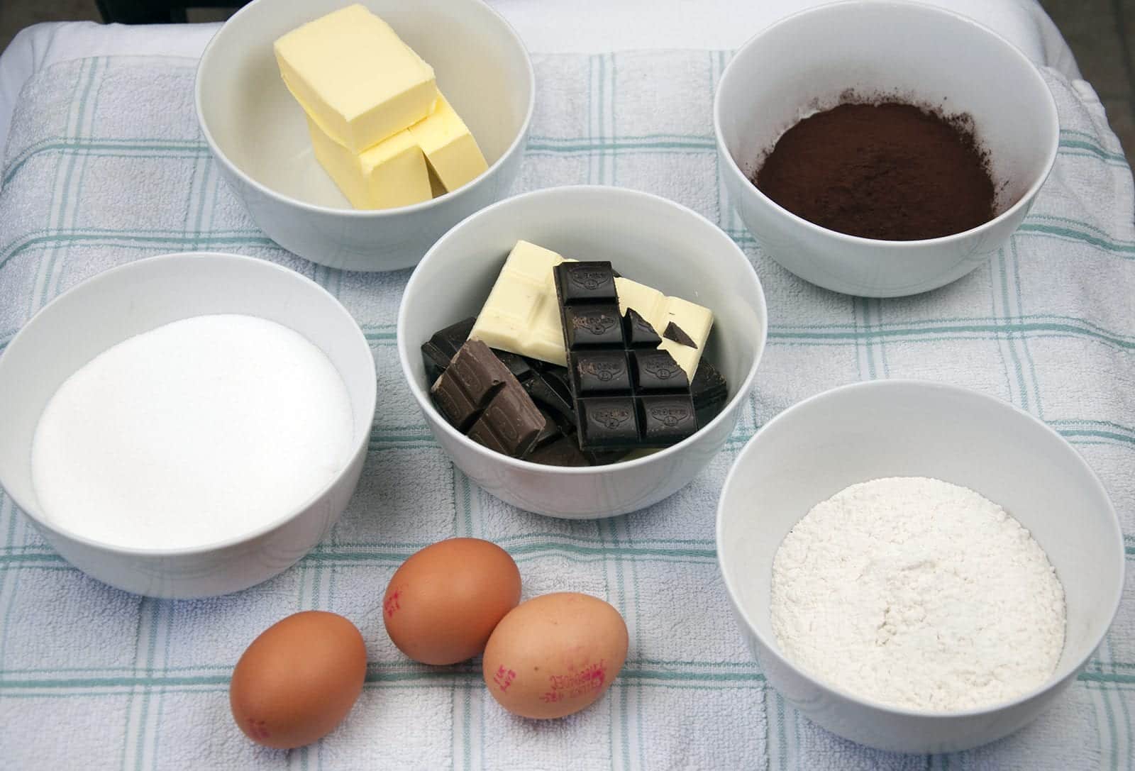 chocolate brownie ingredients