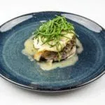 Pan fried cod with classic beurre blanc sauce. This is a fantastic recipe and very versatile with how it can be served. I placed the cod on a potato rosti and topped it with samphire. Seafood with vegetables from the sea. Yum! | https://theyumyumclub.com