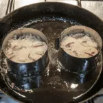 Pan fried cod with classic beurre blanc sauce. This is a fantastic recipe and very versatile with how it can be served. I placed the cod on a potato rosti and topped it with samphire. Seafood with vegetables from the sea. Yum! | https://theyumyumclub.com