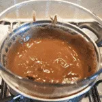 melted chocolate