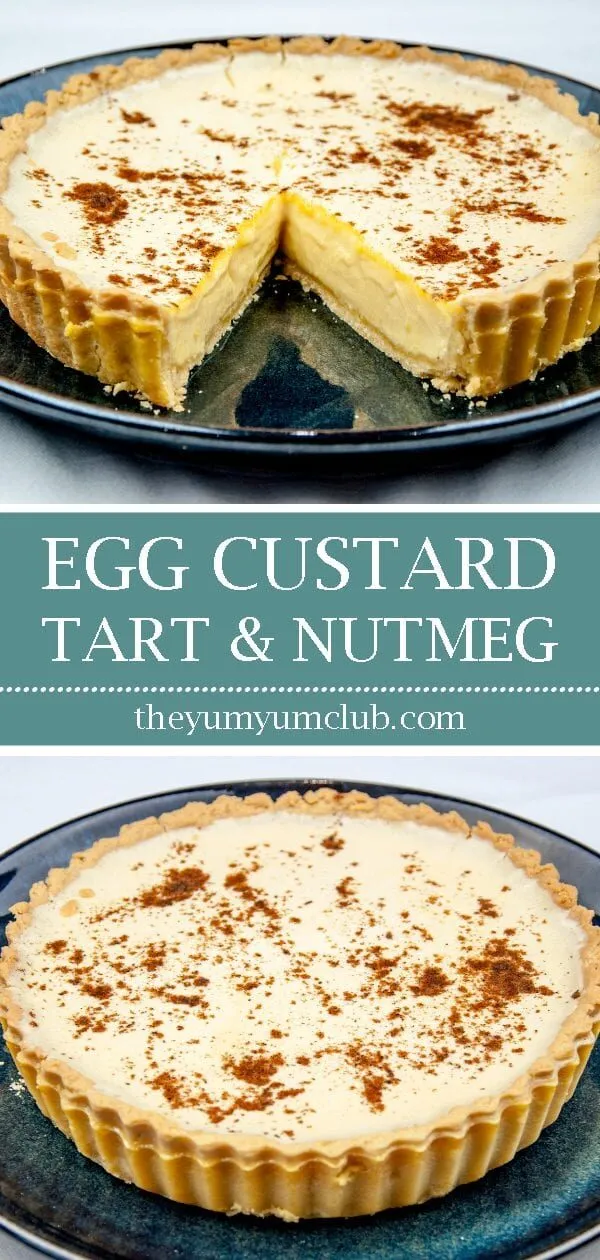 Traditional Egg Custard Tart