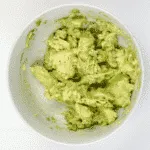Smashed avocado