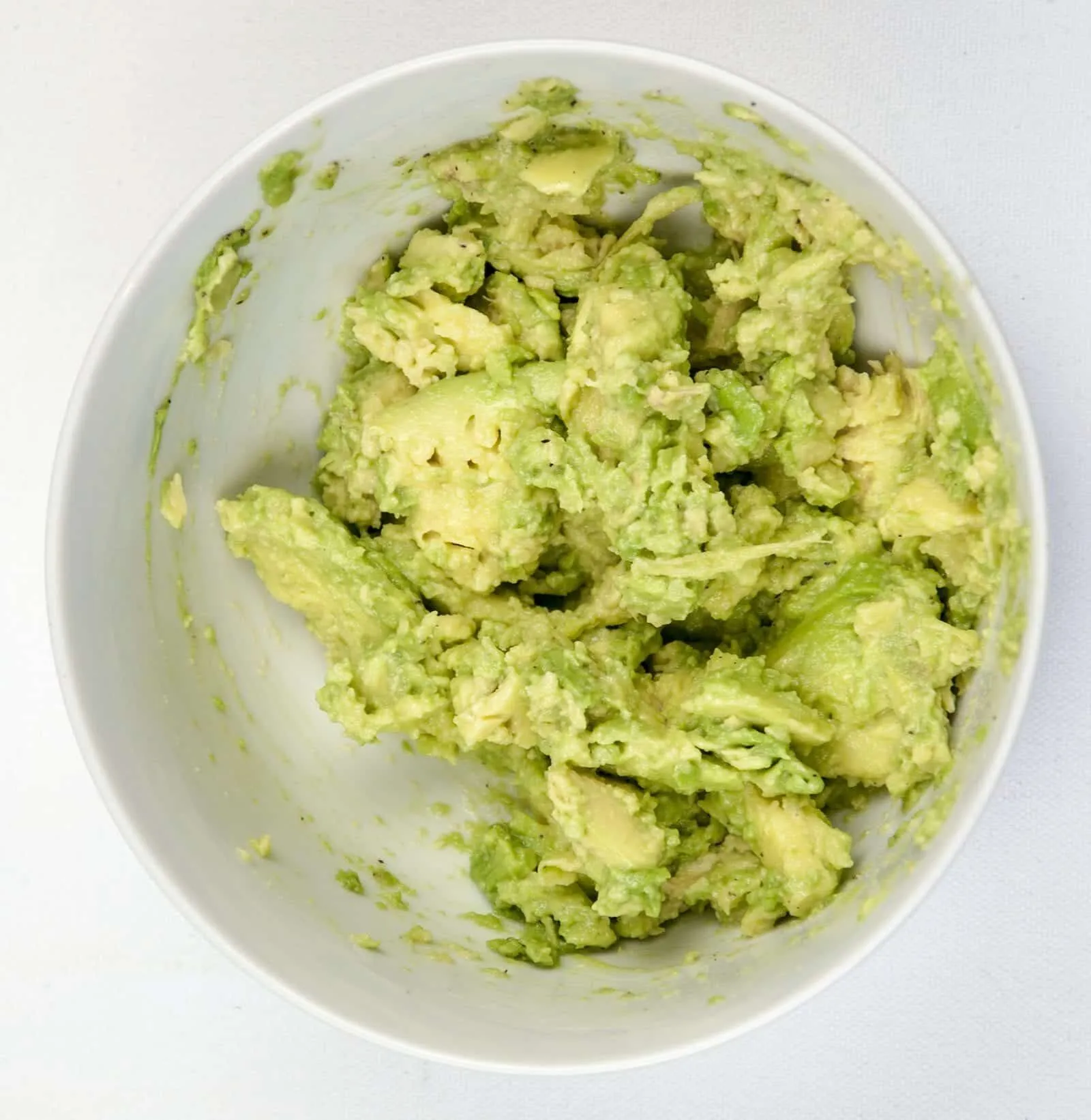 Smashed avocado
