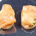 smoked salmon and avocado