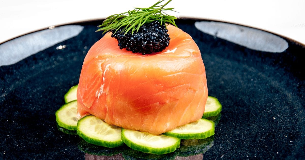 Smoked Salmon Terrine With Caviar - The Yum Yum Club