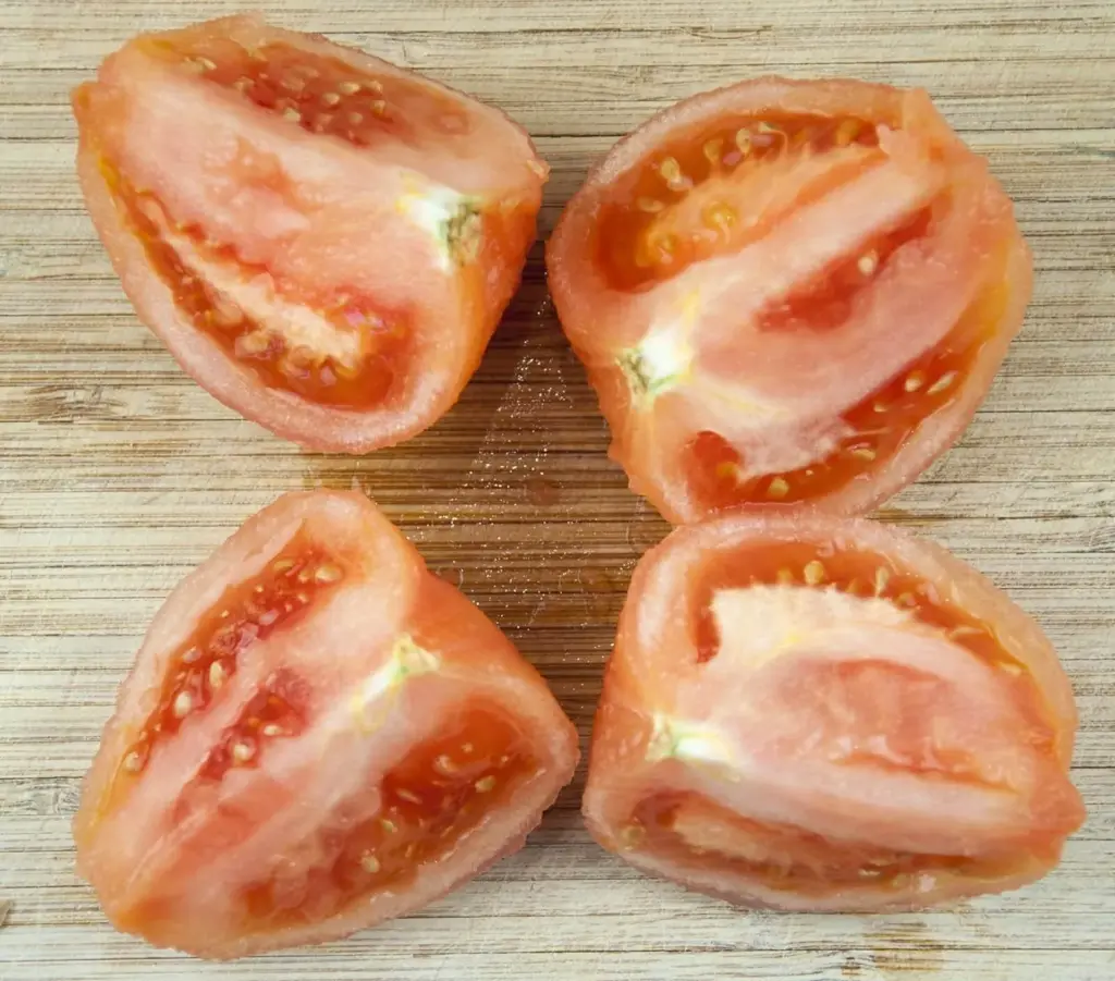 Enjoy the taste of Italy in this homemade bruschetta. Wonderful garlic, tomato concasse, basil, and extra virgin olive oil. Make the bread too if you like! | theyumyumclub.com