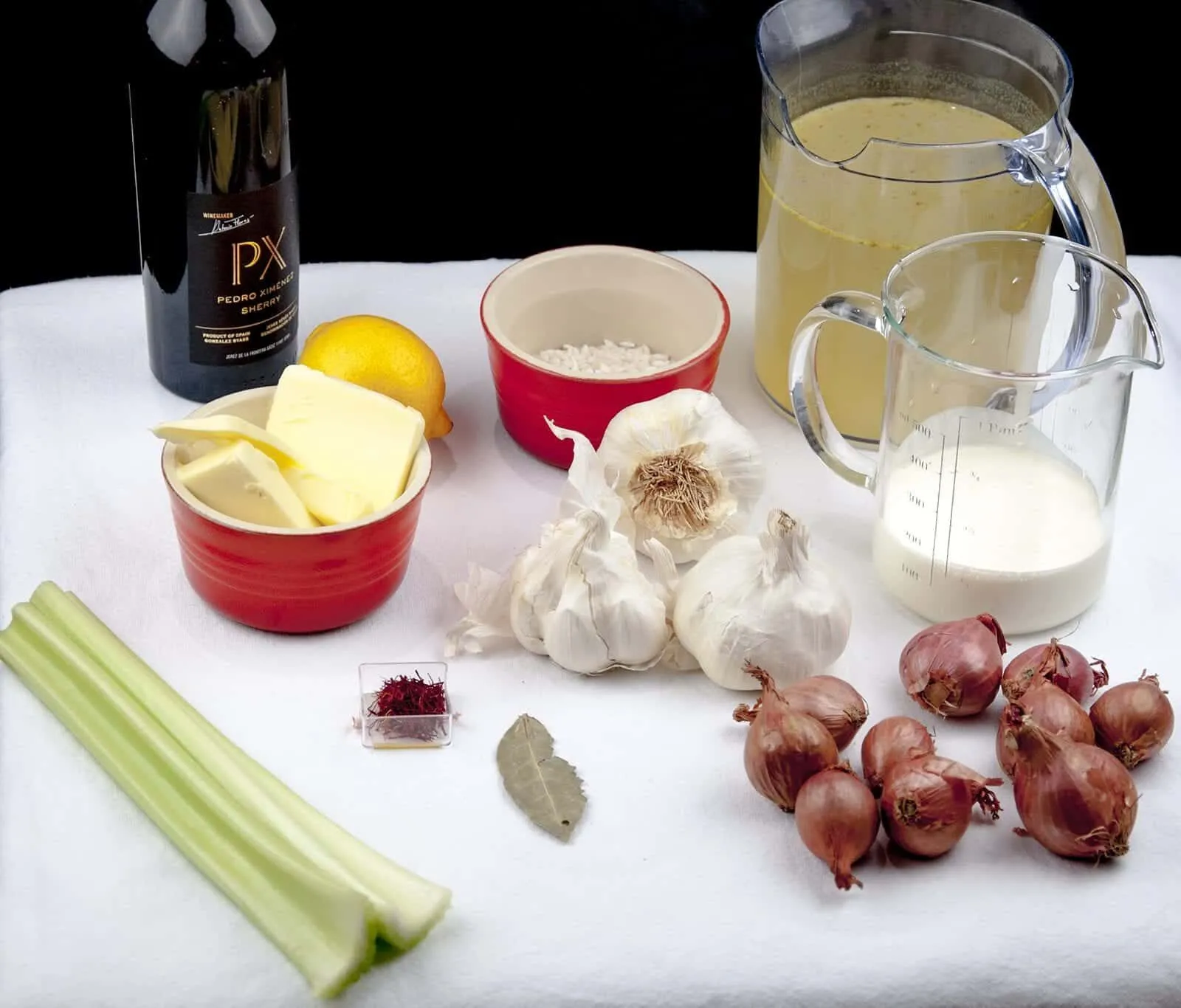 Cream of garlic and onion soup. How much more French can you get? Just remember, if you're planning on kissing after dinner you'll need to share...???? Yum! | theyumyumclub.com