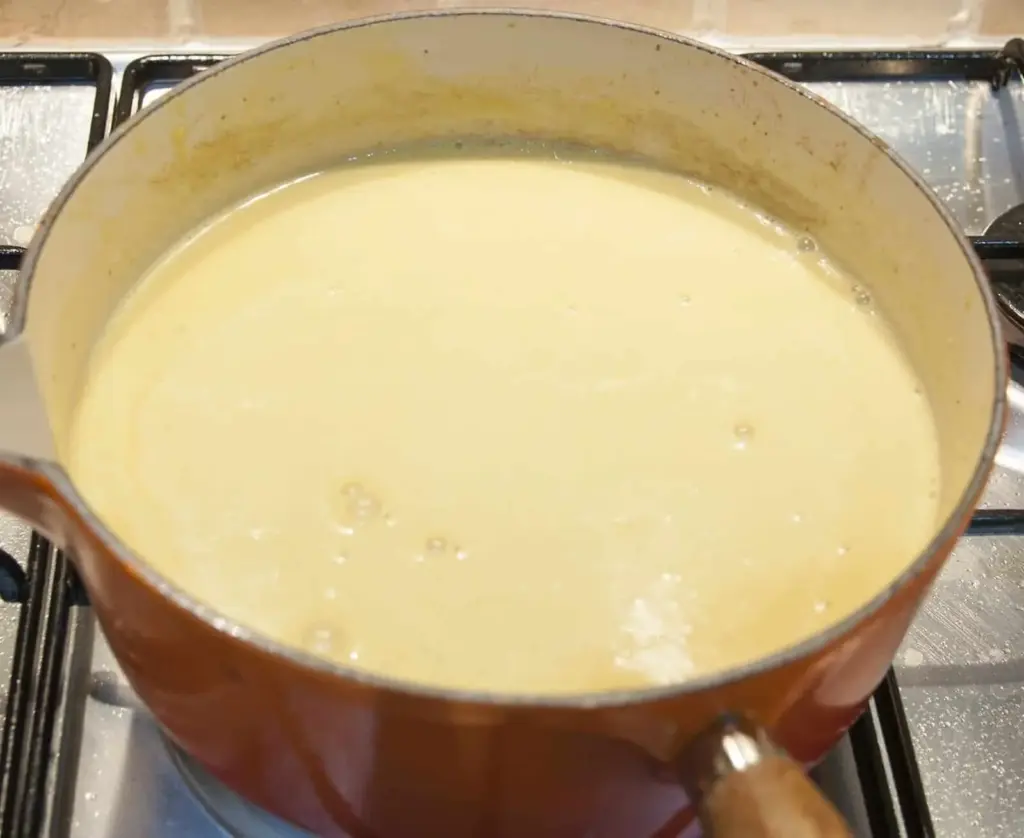 Cream of garlic and onion soup. How much more French can you get? Just remember, if you're planning on kissing after dinner you'll need to share...???? Yum! | theyumyumclub.com