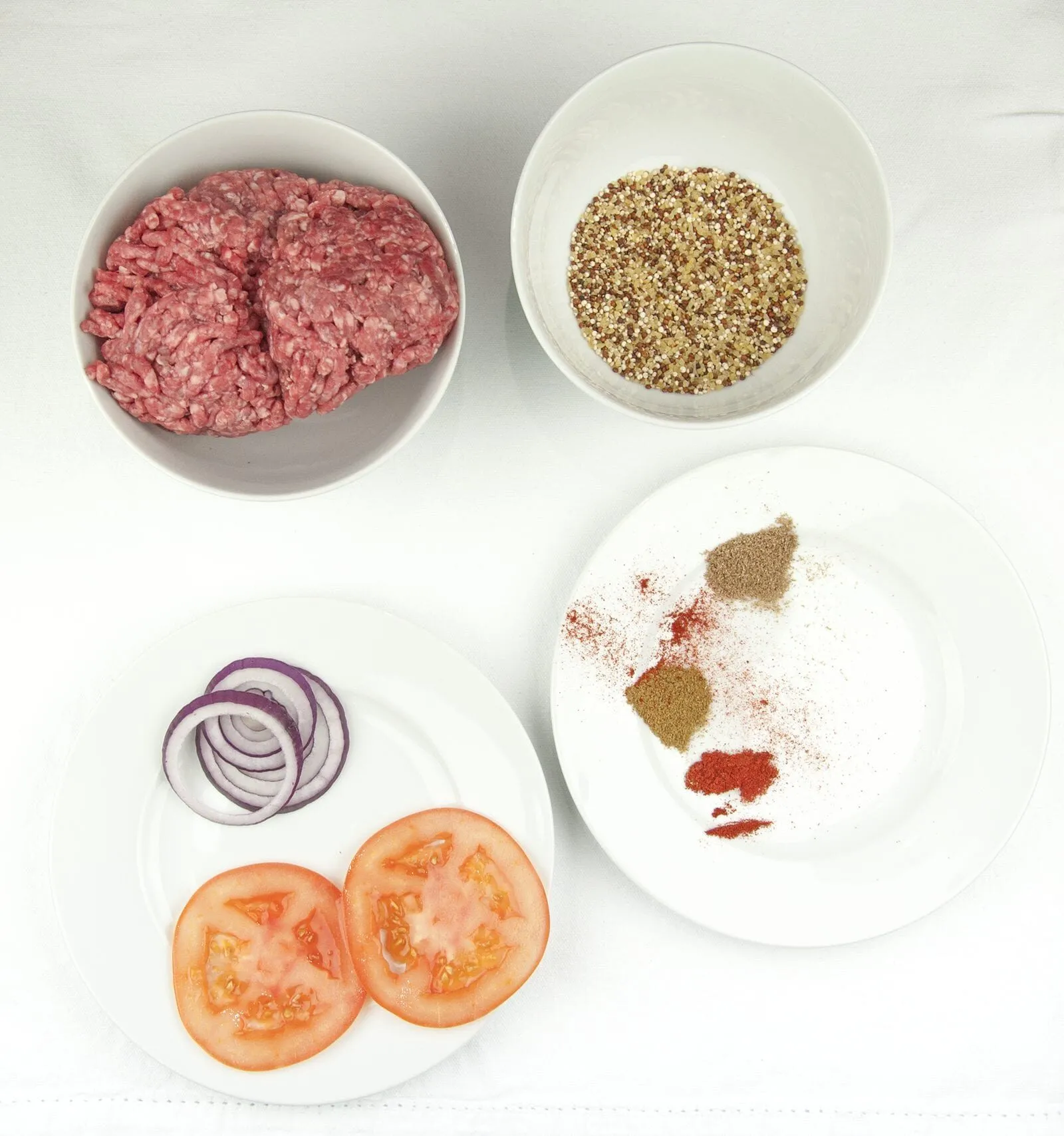 Lamb burgers are a great alternative to the traditional beef burger, and far tastier. Make them at home in no time. Try in a brioche bun with tzatziki. Yum! | theyumyumclub.com