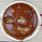 Pot roasted lamb shanks. Need I say more...? Surely the best cut of lamb there is. Slow roast in red wine and seasonal vegetables. Pure culinary bliss. Yum! | theyumyumclub.com