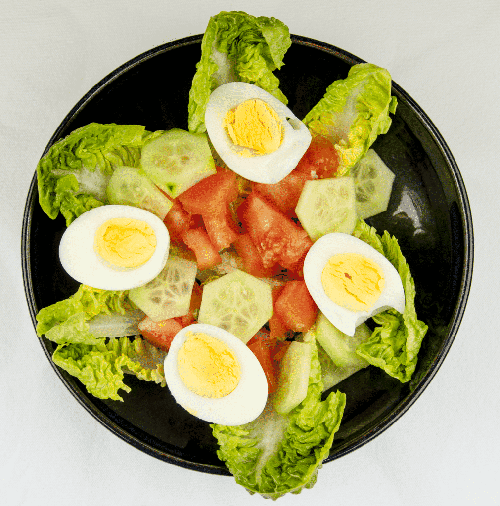 Smoked Salmon and Feta Salad - A tasty salad with a touch of Greece