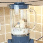 This really is the ultimate detox smoothie. A great base of banana and almond milk. Then, the magic... Fresh ginger, turmeric and chia seeds. Wow!! | theyumyumclub.com