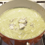 Classic broccoli and stilton soup. This is such a yummy soup recipe and so tasty. Healthy as well with all those veggies and a hint of creamy stilton. Yum! | theyumyumclub.com