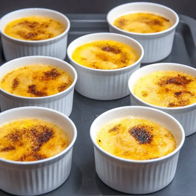 Creme brulee is a classic French dessert of rich creamy custard with a crunchy caramelized sugar topping. This recipe really is pure decadence. Yum! ???? | theyumyumclub.com