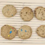 Chewy chocolate cookies. Just like the ones you get from your local coffee shop. Sweet, chewy, chocolaty and so yummy. Make them at home. Eat them anytime. | theyumyumclub.com