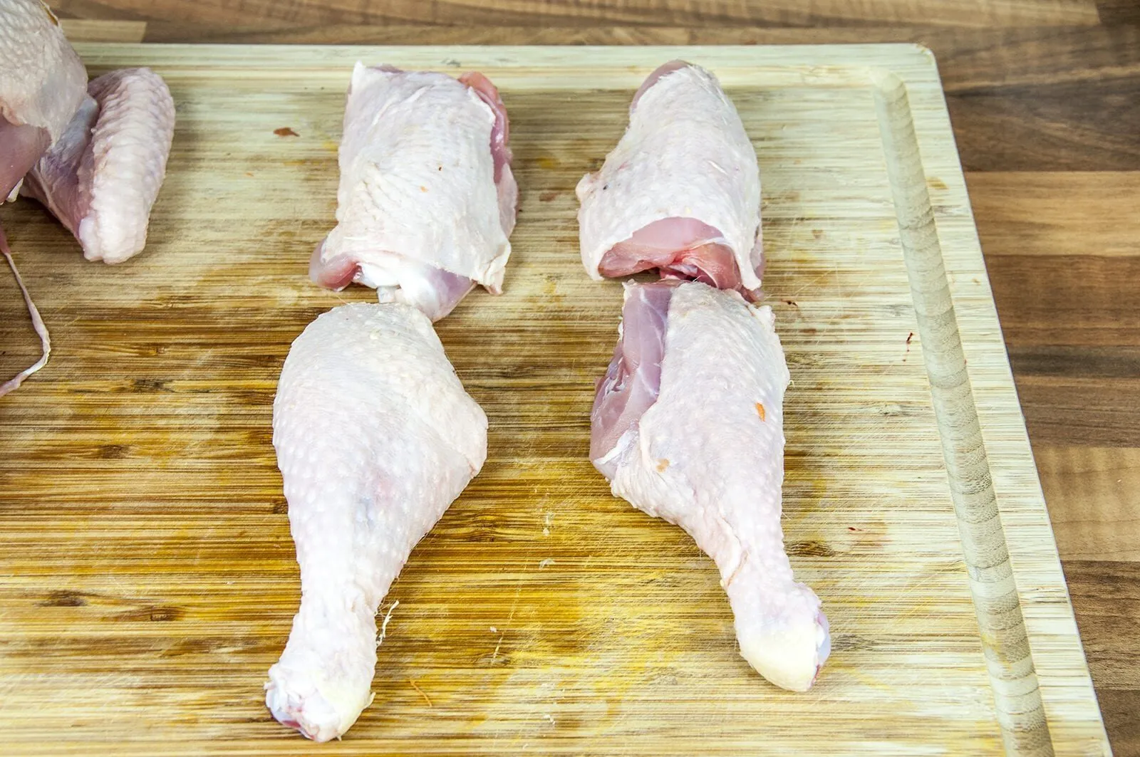Classic coq au vin. A wonderfully rustic French casserole of chicken in red wine. Simple to make and very tasty. A great recipe for all of the family. Yum! | theyumyumclub.com