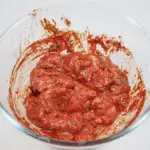Aromatic tandoori chicken tikka style. Marinate the chicken for 1-12 hours | https://theyumyumclub.com/2019/05/01/chicken-tandoori-tikka-style/