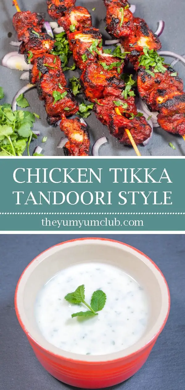 Aromatic tandoori chicken tikka style | https://theyumyumclub.com/2019/05/01/chicken-tandoori-tikka-style/