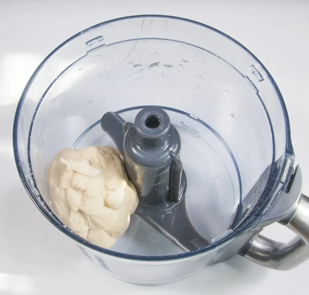 Aromatic Barbecue Chicken Gyros. Knead the dough | https://theyumyumclub.com/2019/04/24/aromatic-barbecue-chicken-gyros/
