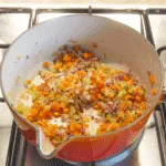 Leftover Marrakesh Lamb Ragu Pappardelle. North Africa meets the Mediterranean. What a food combination! What a recipe! And using leftovers means no waste!! | theyumyumclub.com