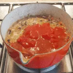 Leftover Marrakesh Lamb Ragu Pappardelle. North Africa meets the Mediterranean. What a food combination! What a recipe! And using leftovers means no waste!! | theyumyumclub.com