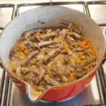 Leftover Marrakesh Lamb Ragu Pappardelle. North Africa meets the Mediterranean. What a food combination! What a recipe! And using leftovers means no waste!! | theyumyumclub.com