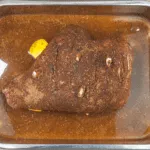 Aromatic spice-rubbed roast lamb Marrakesh style. 11 fragrant spices go into this scrummy recipe. The aroma of a Marrakesh Bazaar in your own kitchen. Yum! | theyumyumclub.com