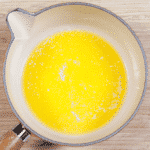 Parmesan & Paprika Haddock Baked in Garlic Butter. Melt the butter | https://theyumyumclub.com/2019/04/29/parmesan-paprika-haddock-garlic-butter/