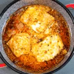 Parmesan & Paprika Haddock Baked in Garlic Butter. Gather the ingredients together | https://theyumyumclub.com/2019/04/29/parmesan-paprika-haddock-garlic-butter/