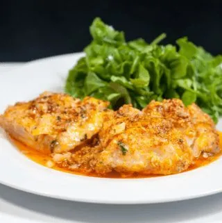 Parmesan & Paprika Haddock Baked in Garlic Butter. Gather the ingredients together | https://theyumyumclub.com/2019/04/29/parmesan-paprika-haddock-garlic-butter/