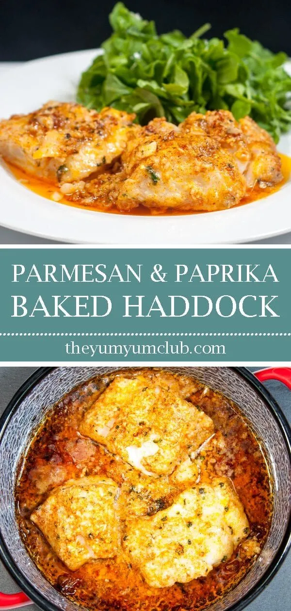 Parmesan & Paprika Haddock Baked in Garlic Butter. Gather the ingredients together | https://theyumyumclub.com/2019/04/29/parmesan-paprika-haddock-garlic-butter/