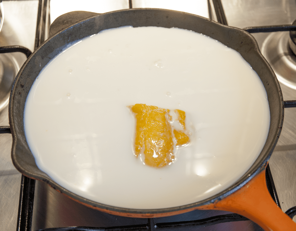 Fanned Avocado Haddock Poached Egg