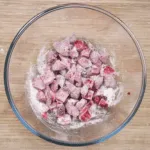 Strawberry muffins. Yum! Whether it's breakfast, mid-morning coffee or afternoon tea munching on these strawberry muffins will get you through the day ???? | theyumyumclub.com