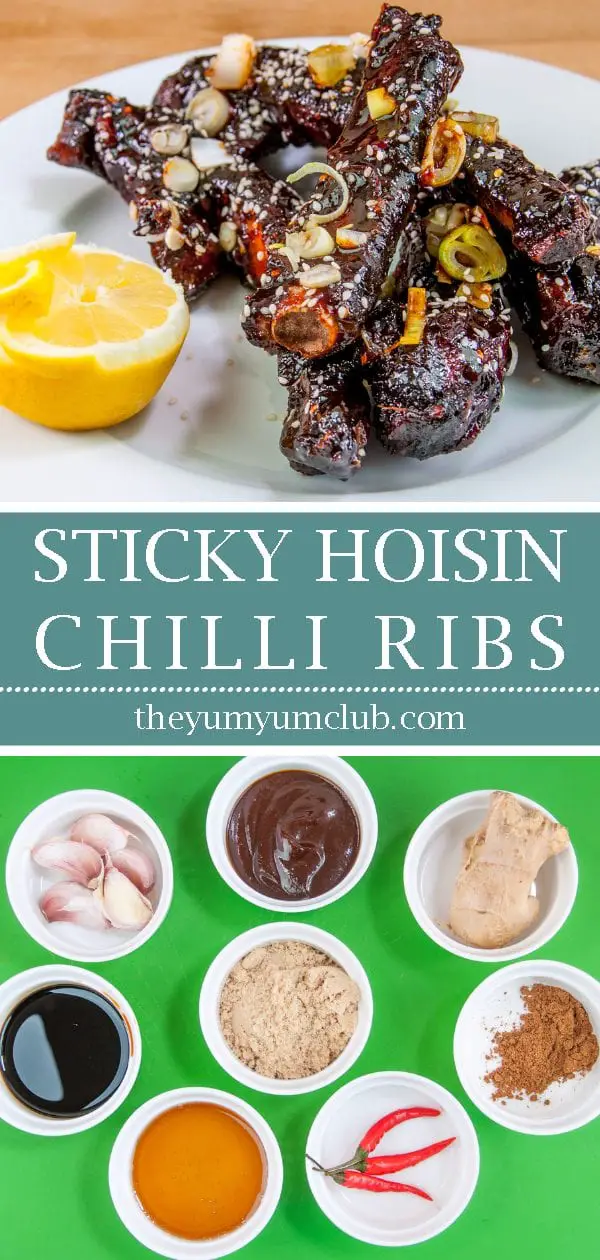 Chinese sticky hoisin chilli ribs. Perfect pork spare ribs. Just like you get at your local restaurant only you control how many! ???????? Yum! Yum! | theyumyumclub.com