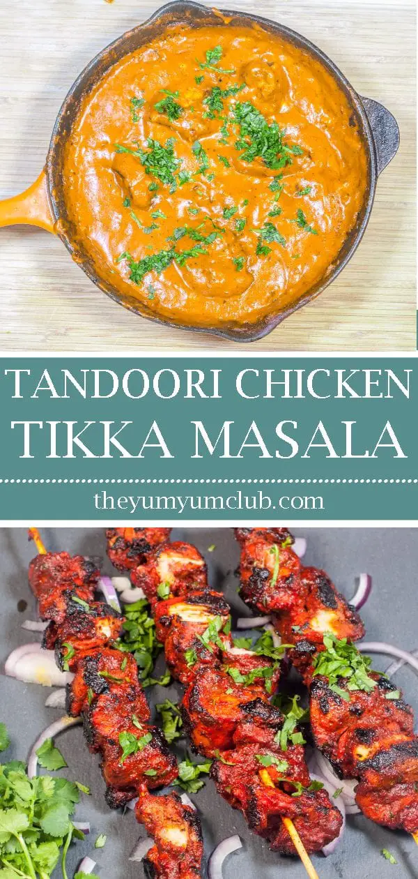 Aromatic tandoori chicken tikka masala | https://theyumyumclub.com/2019/05/27/aromatic-tandoori-chicken-tikka-masala/