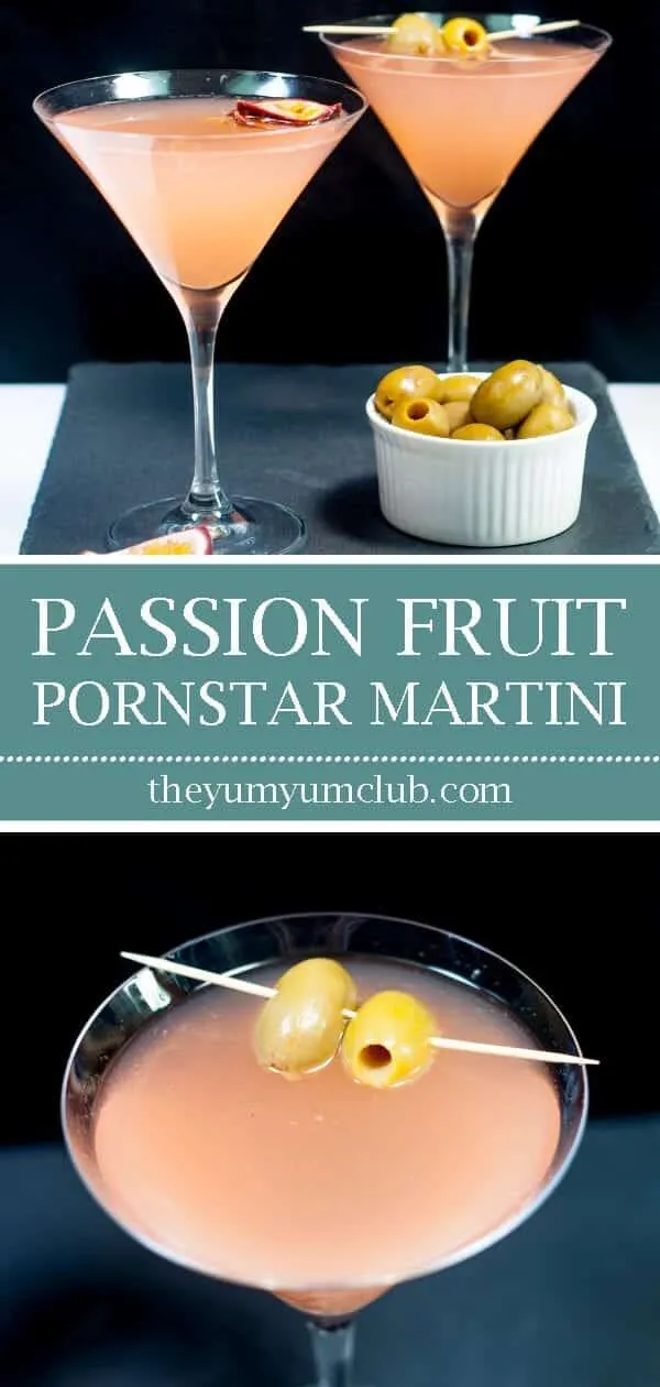 Passion fruit pornstar martini | https://theyumyumclub.com/2019/05/13/passion-fruit-pornstar-martini/