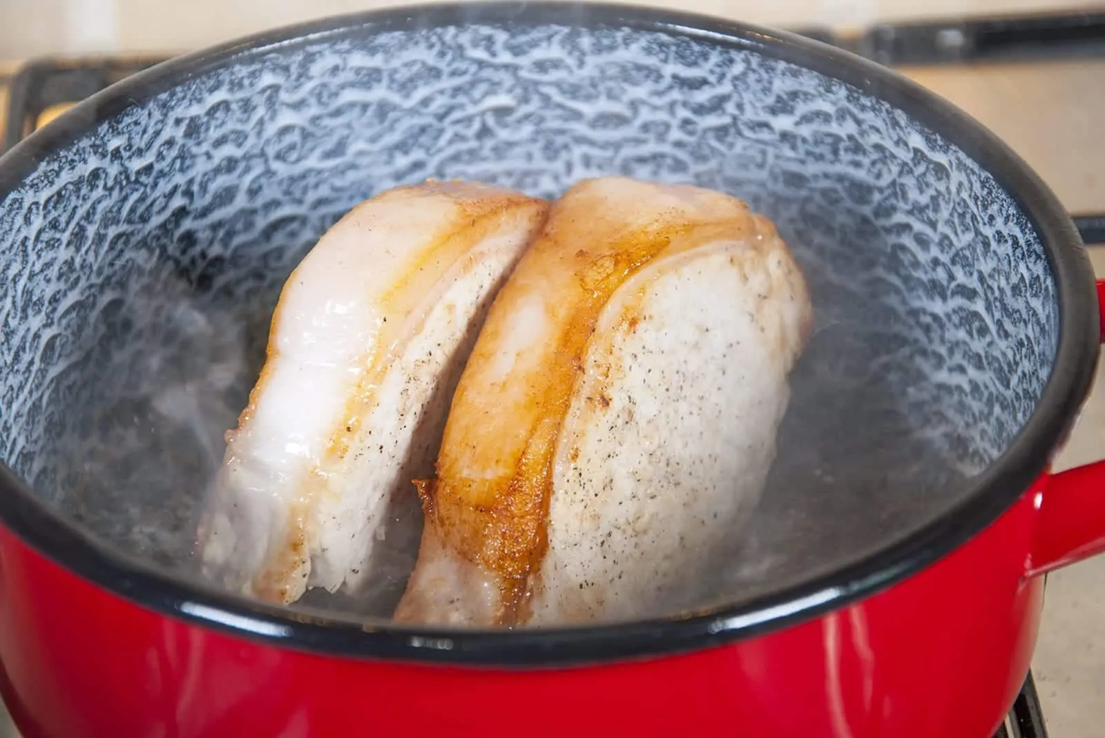 Pork loin in brandy and cream. Brown off the pork loin chops | https://theyumyumclub.com/2019/05/01/pork-loin-brandy-cream/