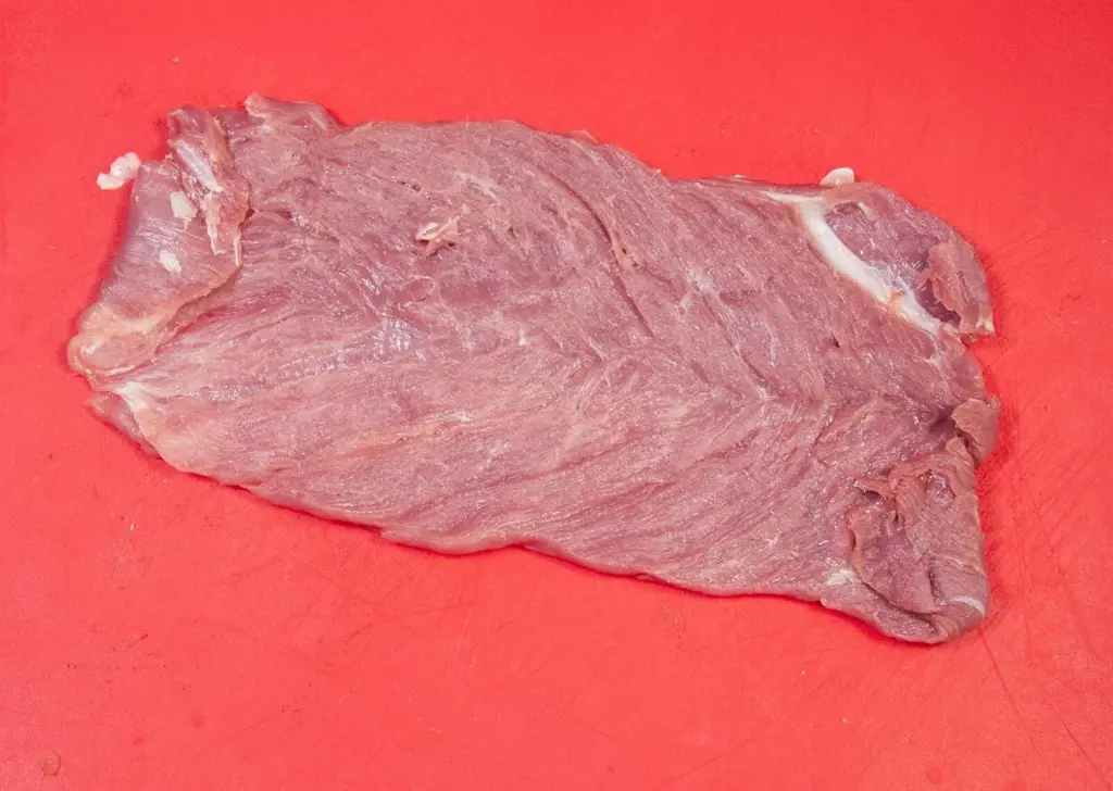 Streaky & apple pork tenderloin. Butterfly the tenderloin | https://theyumyumclub.com/2019/05/19/streaky-apple-pork-tenderloin/