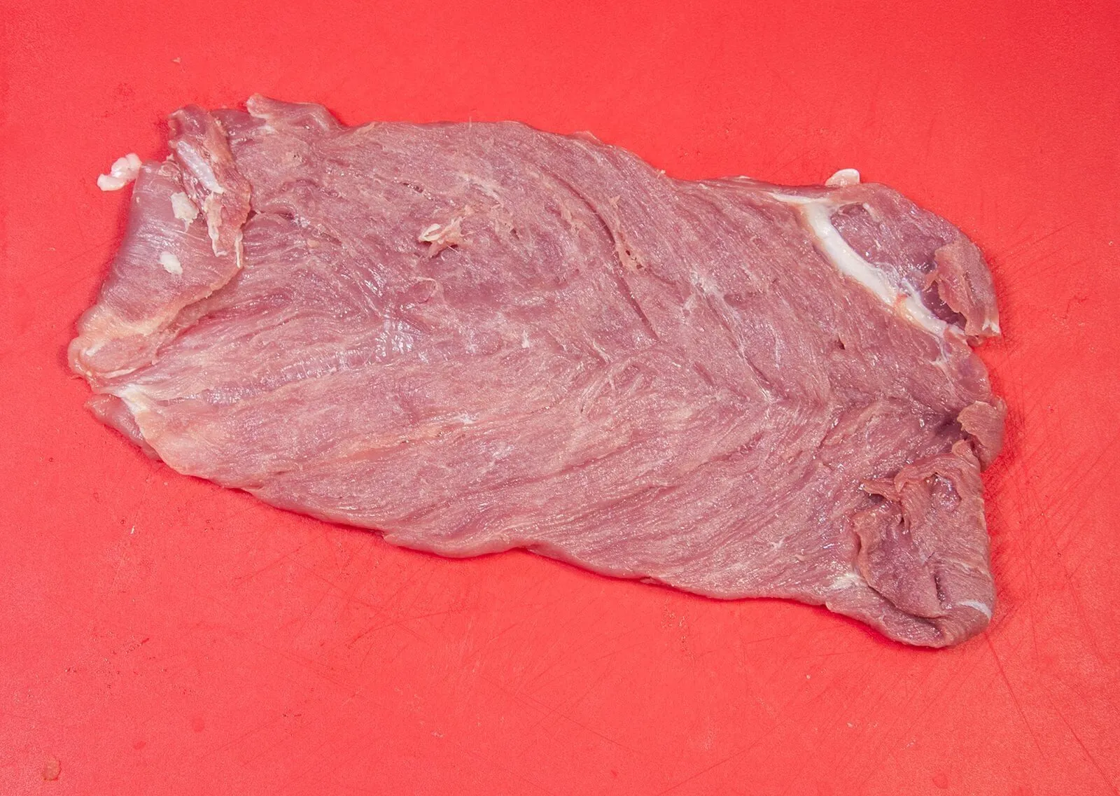 Streaky & apple pork tenderloin. Butterfly the tenderloin | https://theyumyumclub.com/2019/05/19/streaky-apple-pork-tenderloin/