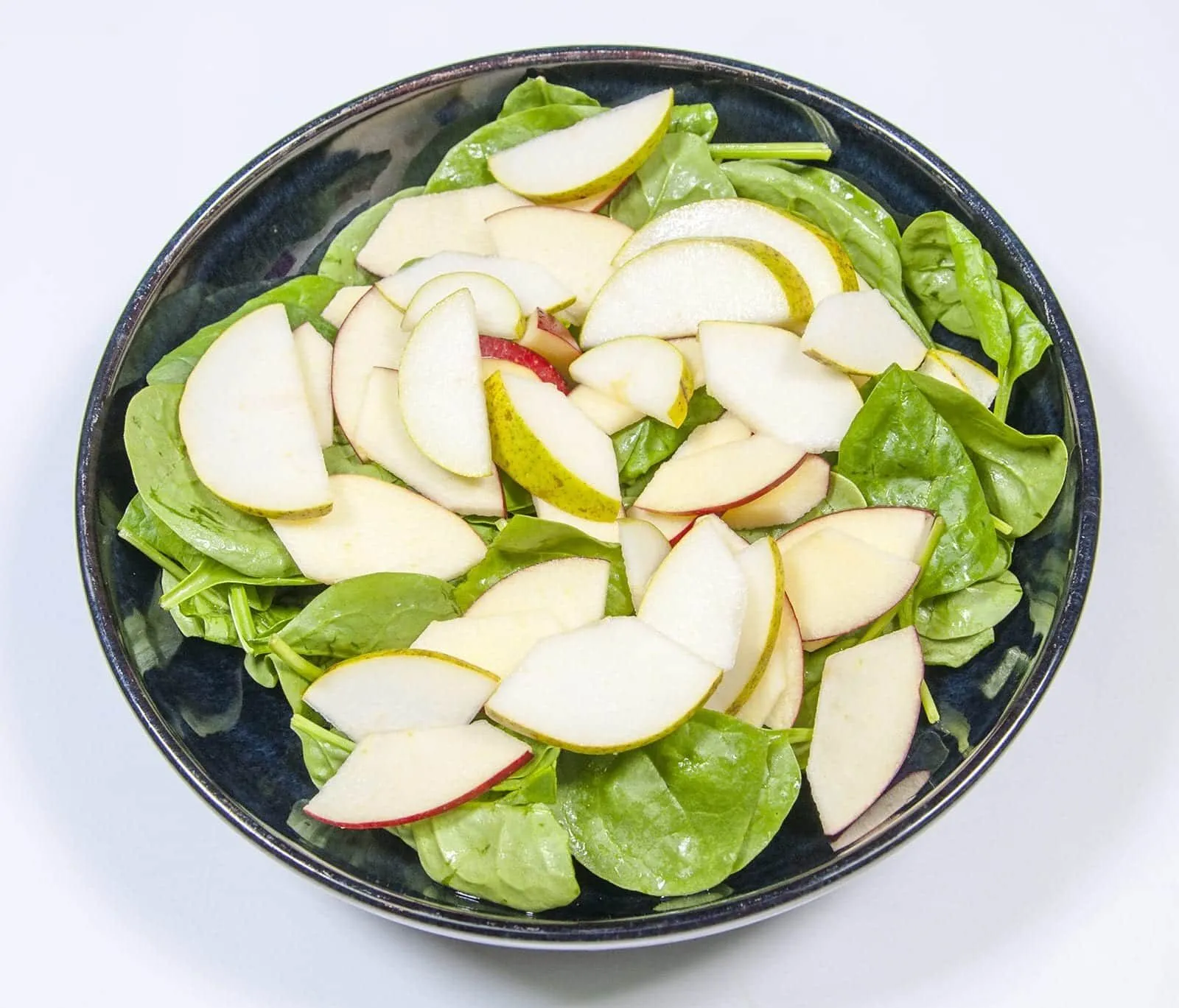 Add the pears | https://theyumyumclub.com/2019/06/10/cashew-cranberry-comte-fruit-salad/