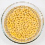 Soak the chickpeas | https://theyumyumclub.com/2019/06/18/moroccan-chickpea-salad/