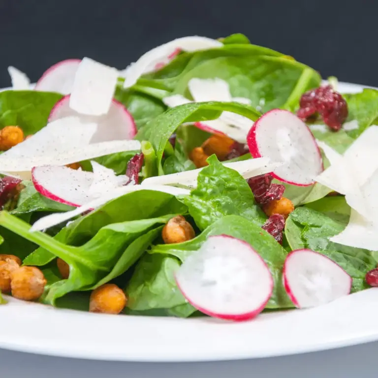 Moroccan Chickpea Salad with Cranberries and Pecorino | https://theyumyumclub.com/2019/06/18/moroccan-chickpea-salad/