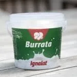 Fresh burrata | https://theyumyumclub.com/2019/07/25/burrata-bull-tomato-salad/