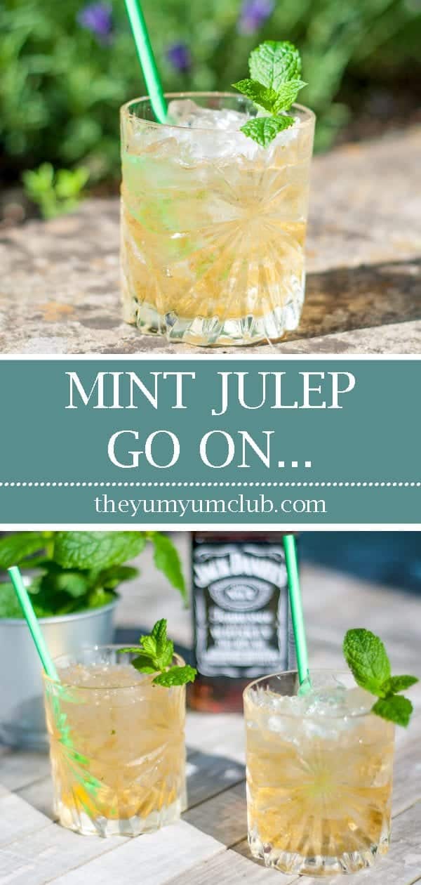 Marvelous Mint Julep Frappe| https://theyumyumclub.com/2019/07/03/marvellous-mint-julep-frappe/