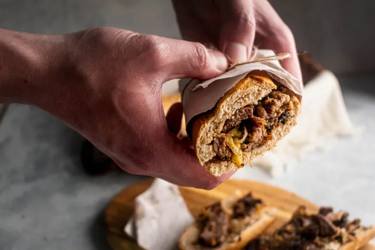 Philly Cheese Steak Sandwich