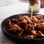 Pour Sauce over the chicken