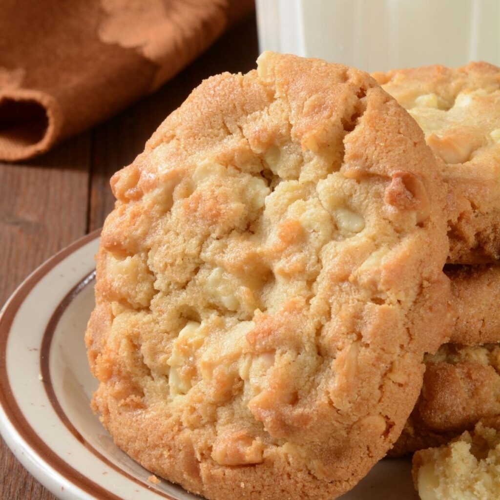 Macadamia nut cookies