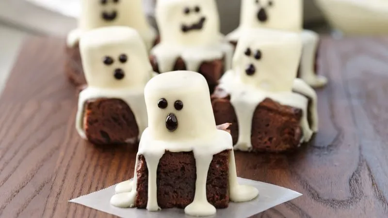 Ghost Brownies