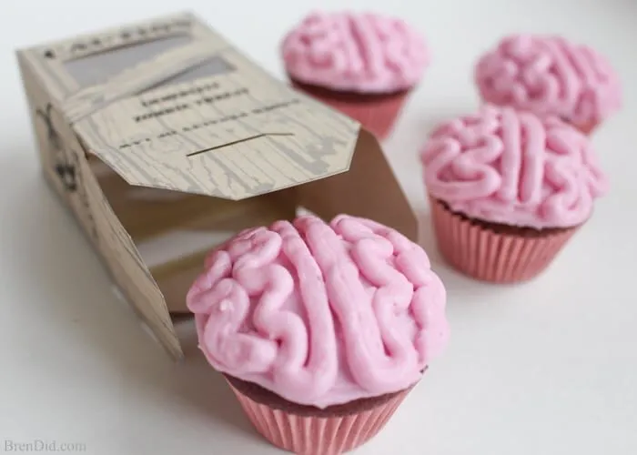 Brain Cupcakes