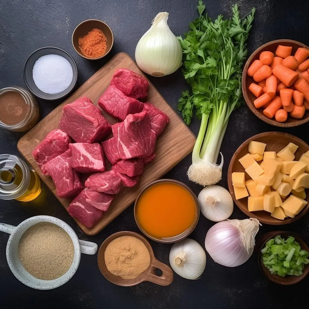 Beef Stew Ingredients